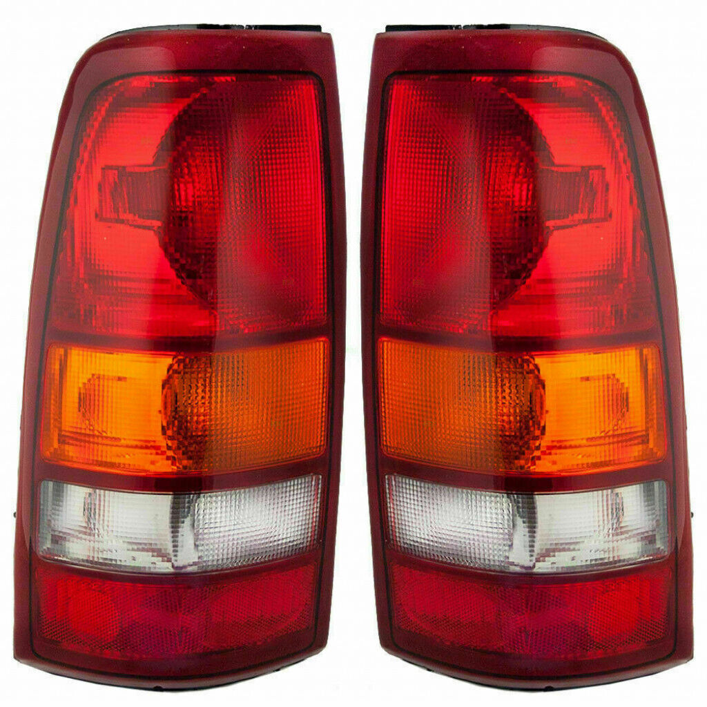 For 1999-2002 Chevy Silverado 1500 Tail Light Driver & Passenger Side Pair CAPA