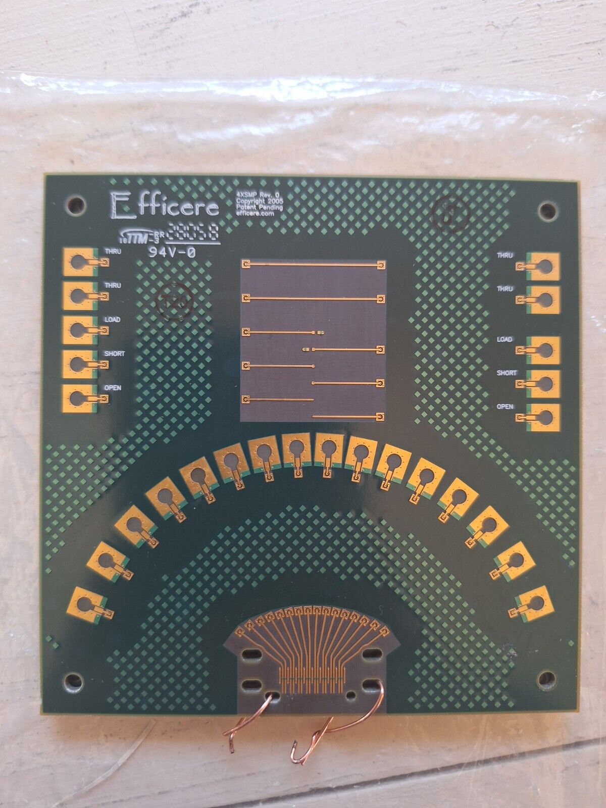 Efficere Technologies \' 2 Extremely Rare Circuit Boards\' 94V-0 4XSMP. Read/Look