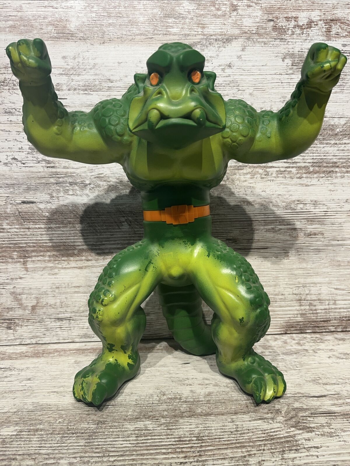 Vintage Mattel Stretch Armstrong Krusher Green Monster 1979