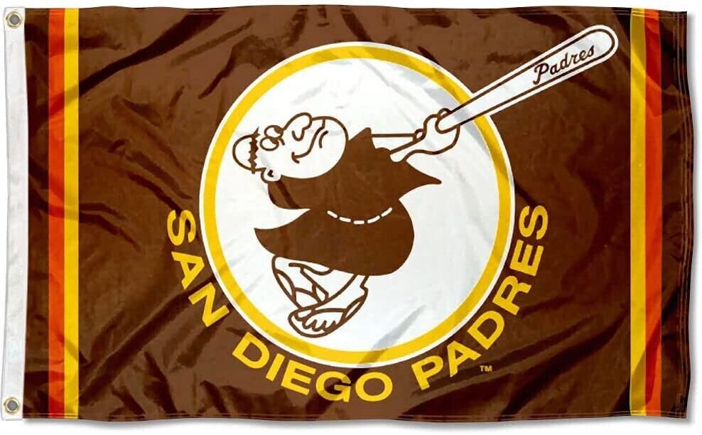 San Diego Padres Flag Large 3x5 Banner Logo Baseball MLB  