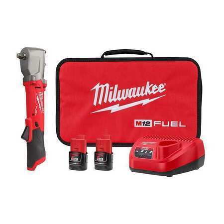 Milwaukee Tool 2565-22 M12 Fuel 1/2 In. Right Angle Impact Wrench With Friction