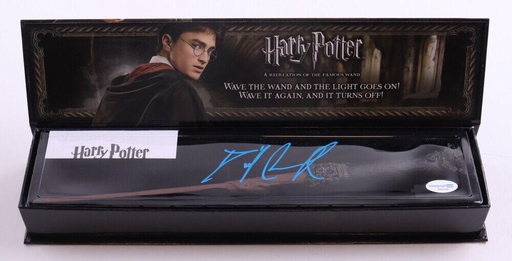 Daniel Radcliffe Signed Harry Potter Illuminating Wand Autograph COA