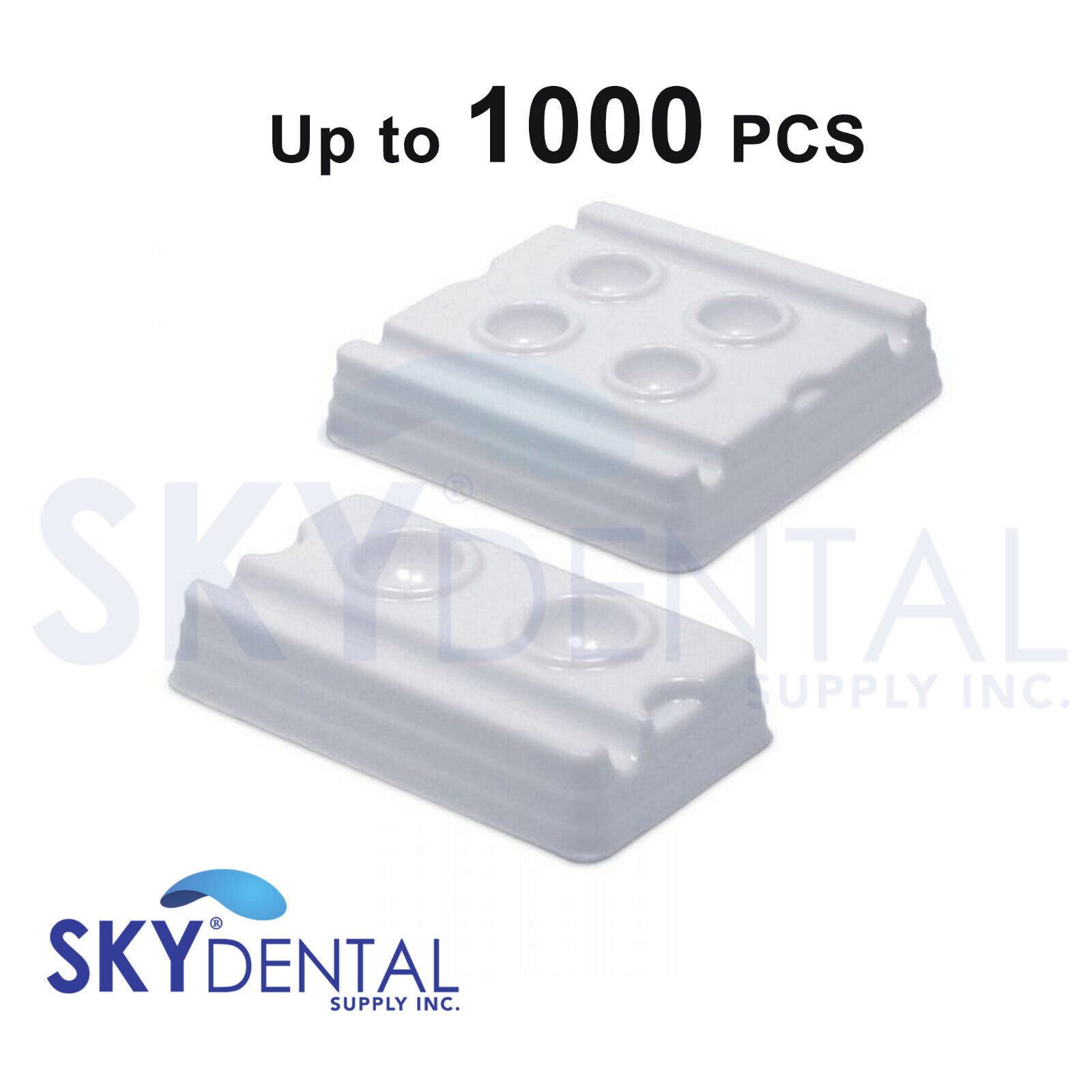 Dental Disposable Mixing Wells 2/4 Well FDA Registed High Quality up to 1000/pk
