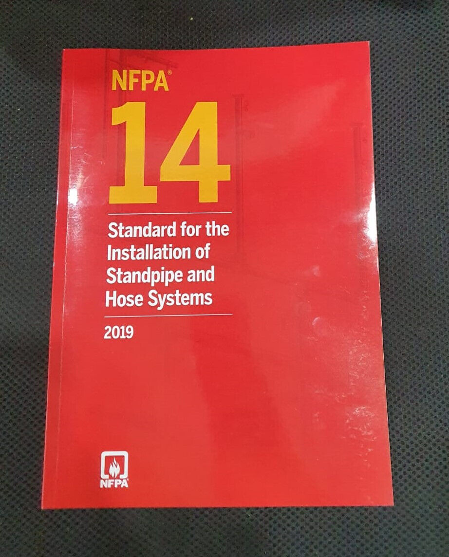 NFPA 14 Standard for the Installation of Standpipe Hose Systems 2019 USA STOCK
