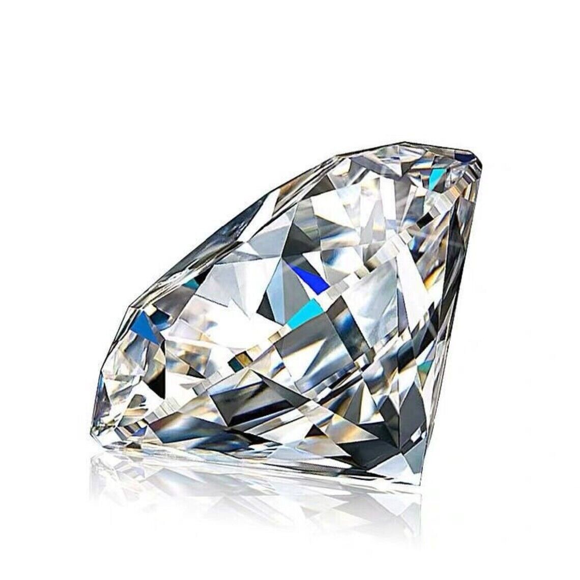 Natural 5 Ct Round Cut D Color Lab Grown Diamond VVS1 Loose Gemstone Certified