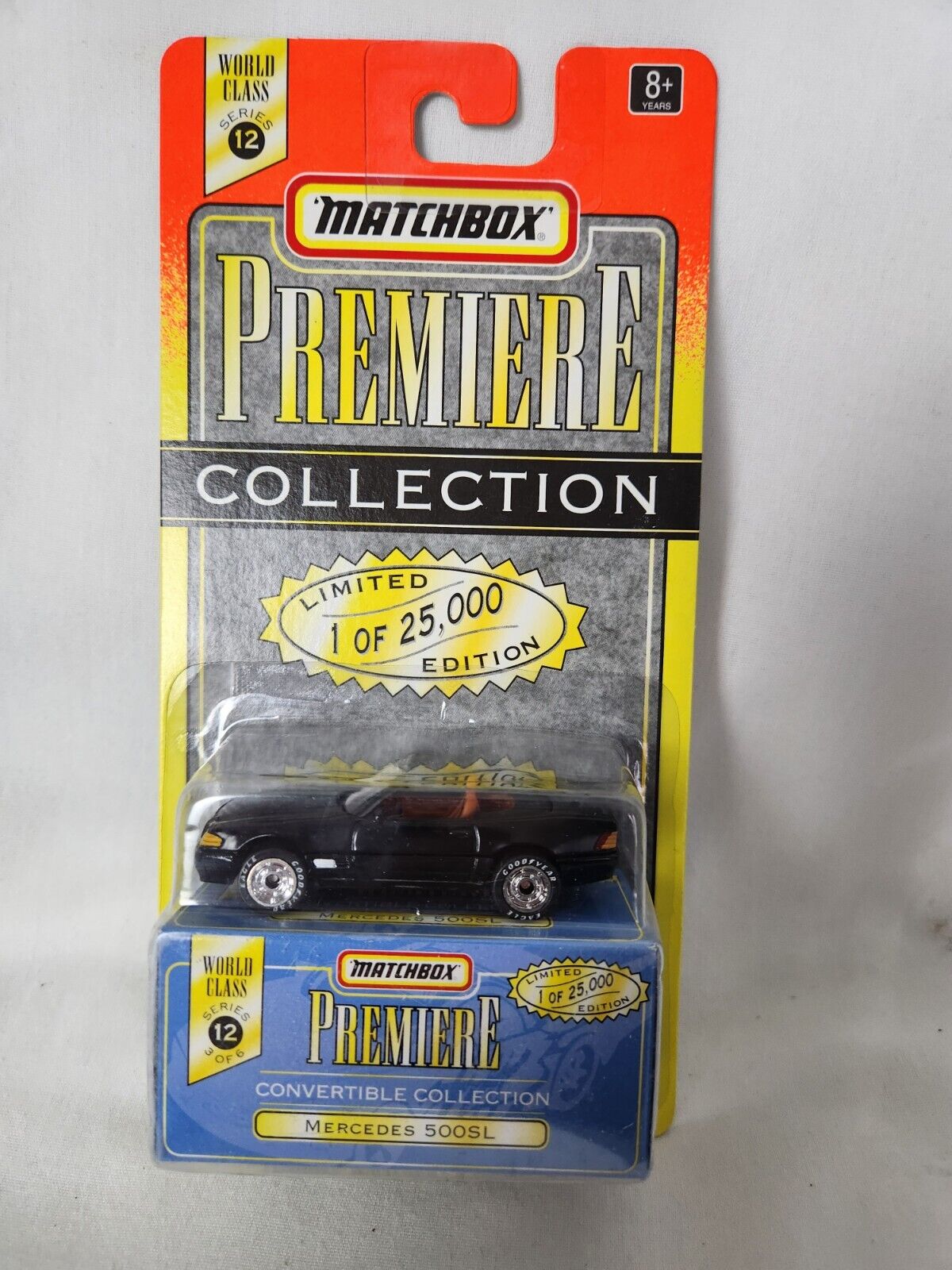 Matchbox Premiere Collection Mercedes 500SL 1997 NEW B72