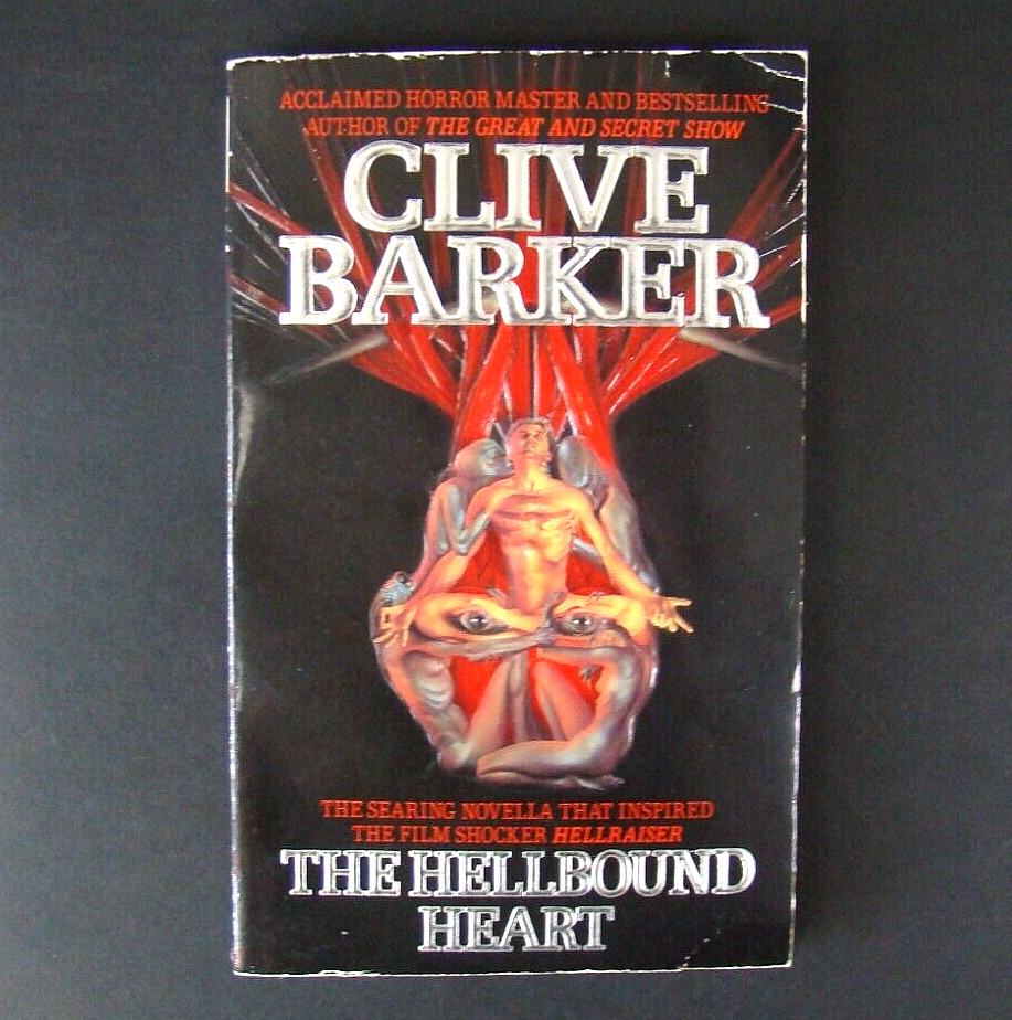 The Hellbound Heart By Clive Barker 1991 1st Edition Horror Novel Hellraiser