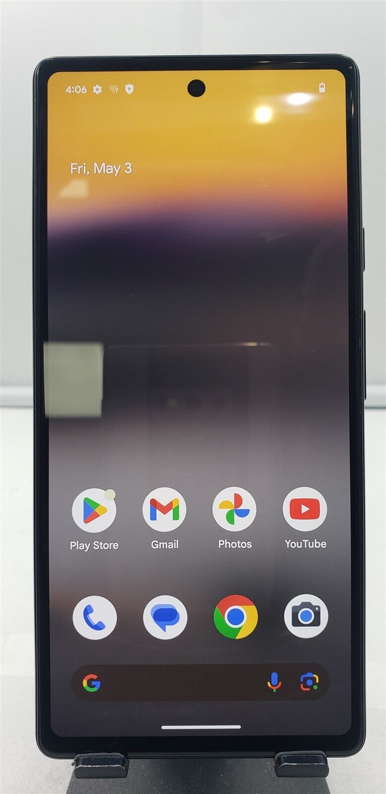 Google Pixel 6a 128GB Black GX7AS (Spectrum) - Fully Functional - DG9470