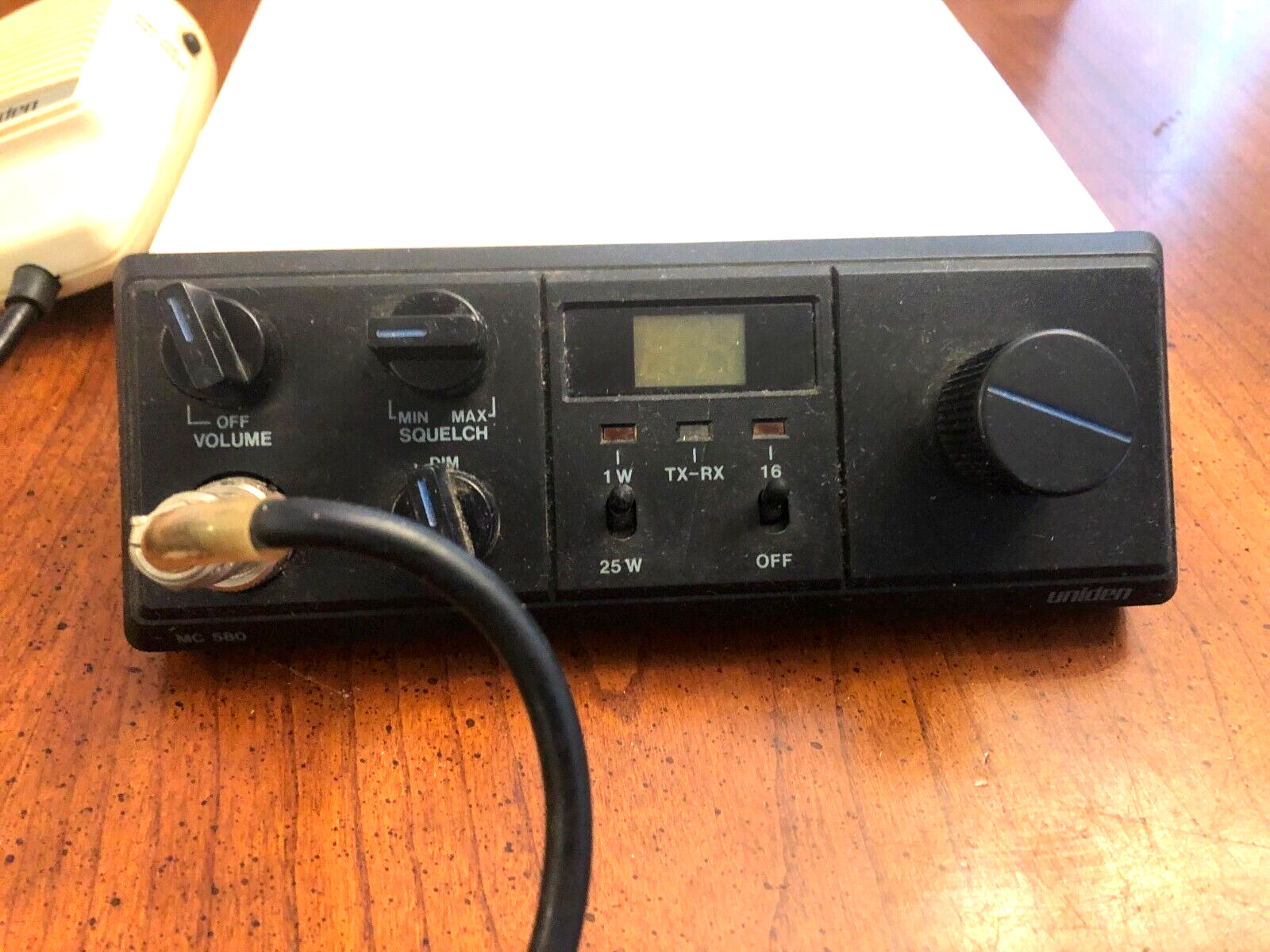 Vintage Uniden MC580 Marine Radio w/Microphone