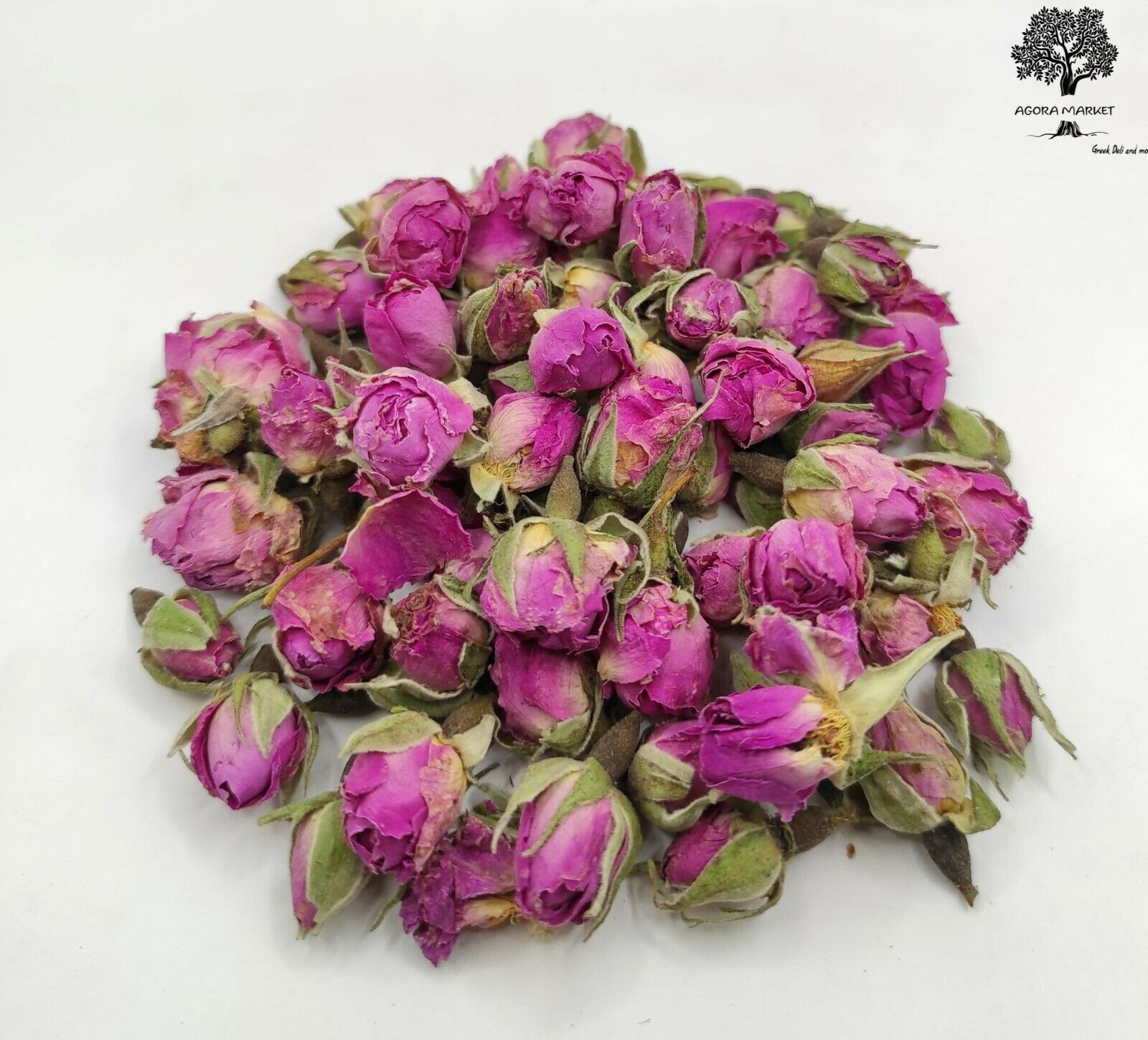 Dried Edible Damask Rose Buds 40g(1.4 oz) - 1.95Kg(68.8 oz) Rosa × Damascena