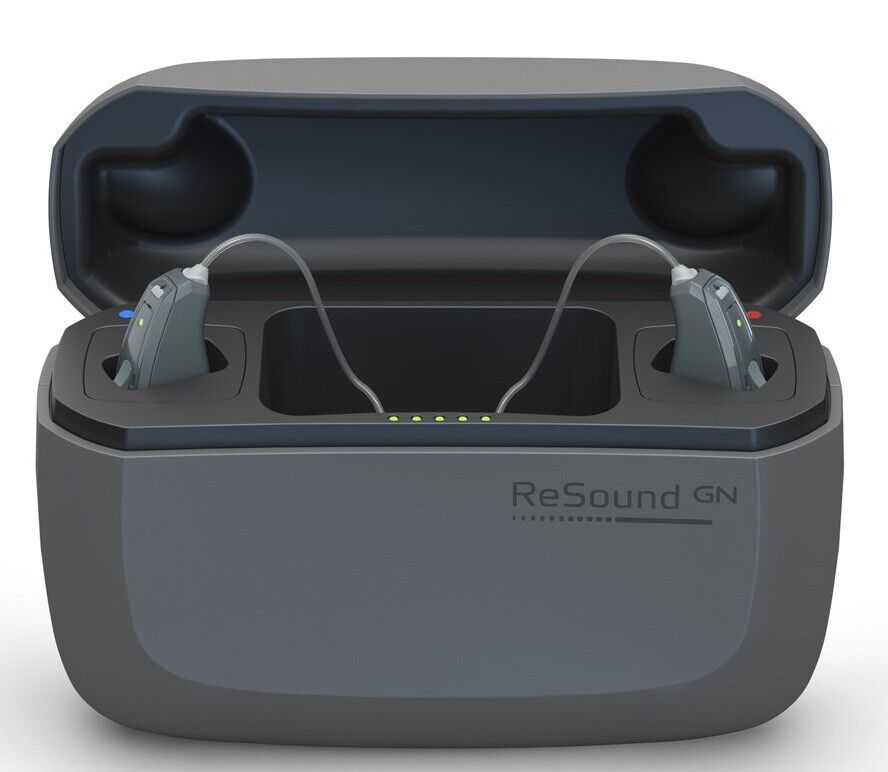 Resound Premium Lithium-ion Charger for Quattro, Key, Hearing Aids. New In Box.