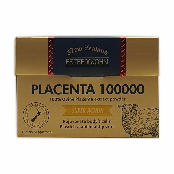 Peter & John New Zealand Ovine Placenta 100000 100capsules