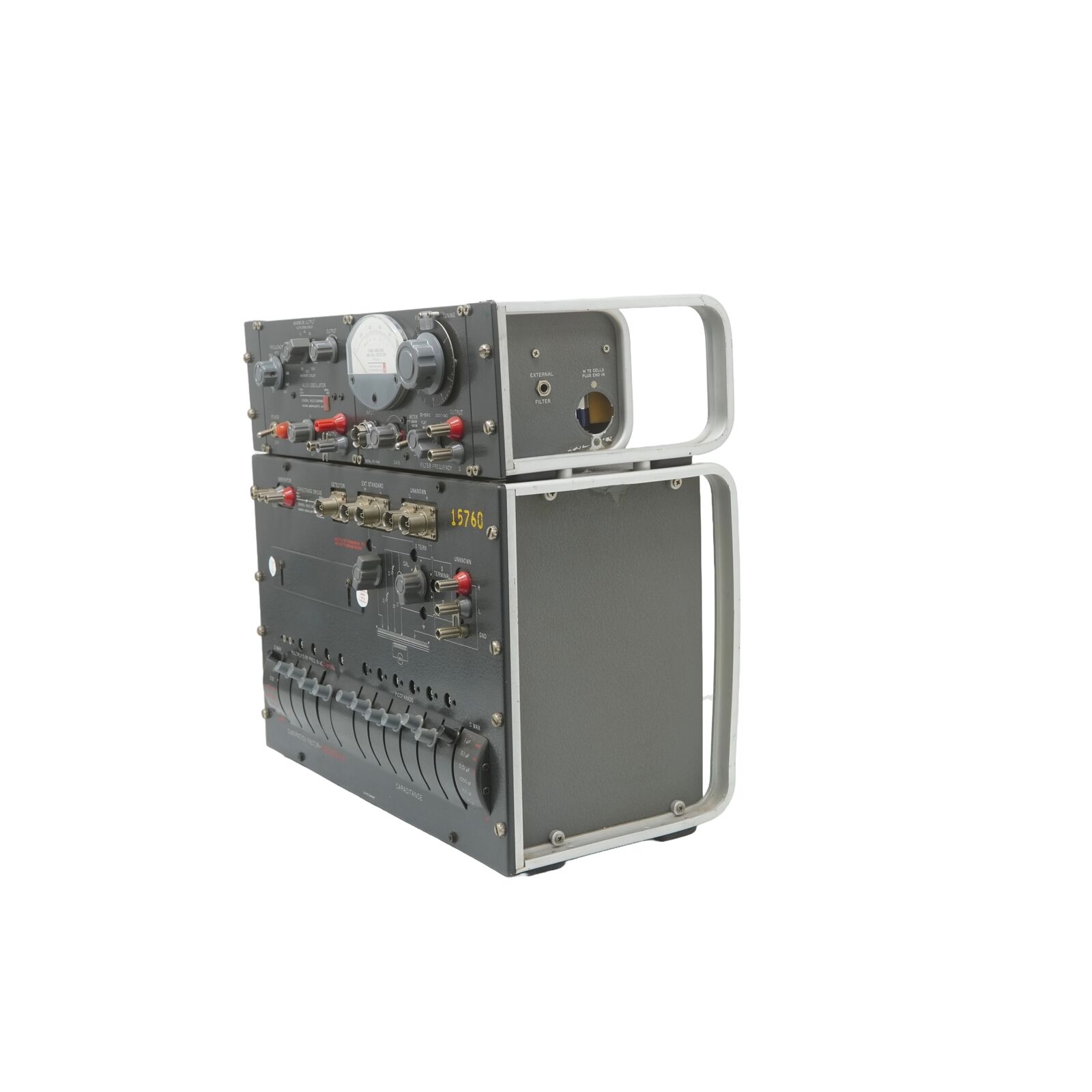 General Radio 1615-A Capacitance Bridge 1311-A Audio Oscillator 1232-A Detector