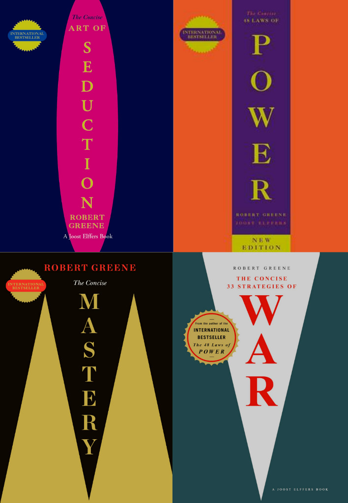 Robert Greene 4 Book Set Concise 48 Laws of Power, Mastery, Art Of Seduction,WAR
