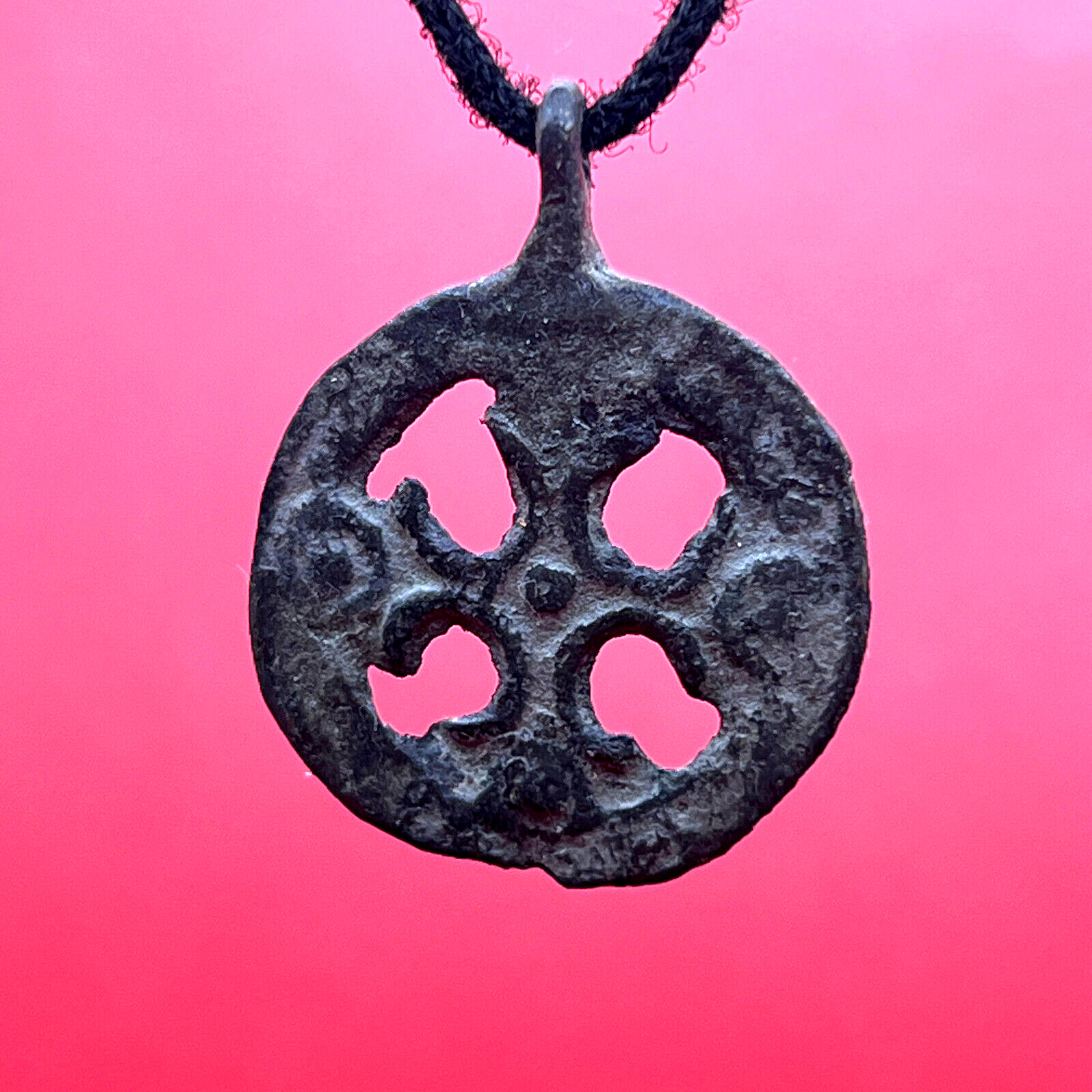 Ancient Bronze Amulet Viking Pendant Kievan Rus Archaeological find