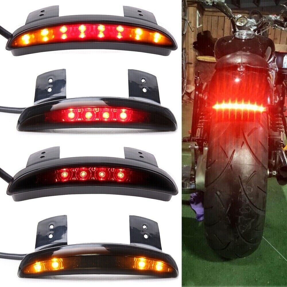 Motorcycle LED Turn Signals Brake Tail Light For Honda Shadow Spirit VT 1100 750