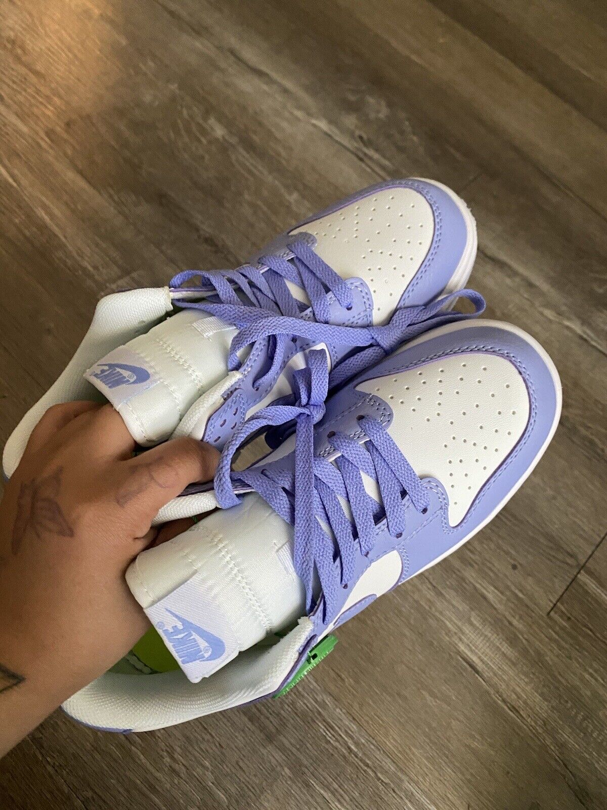 Purple Nike Dunks 