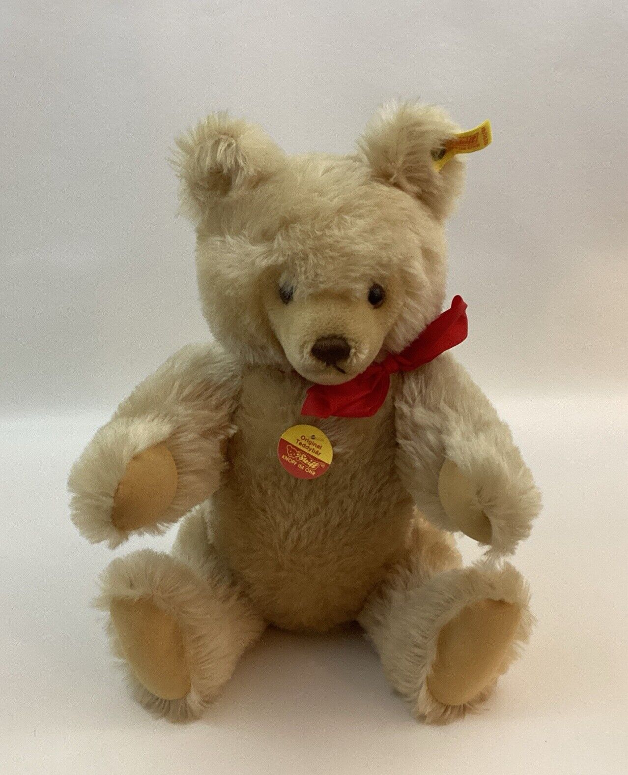 Steiff Original Mohair Teddy Bear Jointed  0201/41  Ear Tag 14”
