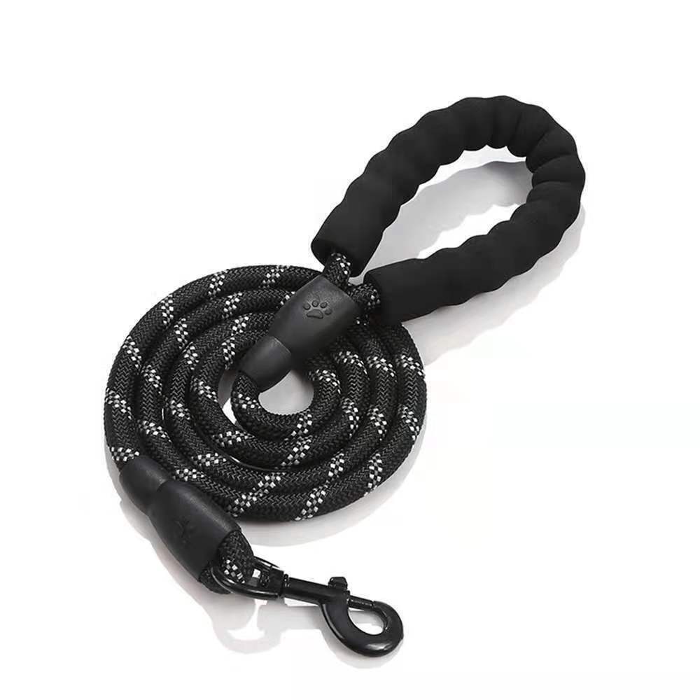 5FT Dog Leash Small and medium-sized Pet Rope Nylon Leads with Comfy Handle