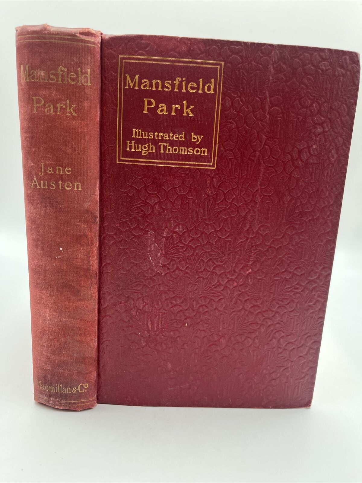 Mansfield Park By Jane Austen Illustrated By Hugh Thomson 1898 Macmillan VG