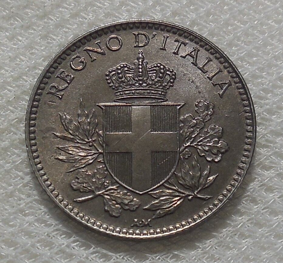 1919 R ITALY 20 CENTESIMI COIN UNCIRCULATED