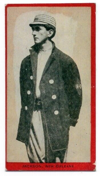 JOE JACKSON 1910 T210 OLD MILL BASEBALL TRADING CARDS CLASSICS SIGNATURES ACEO