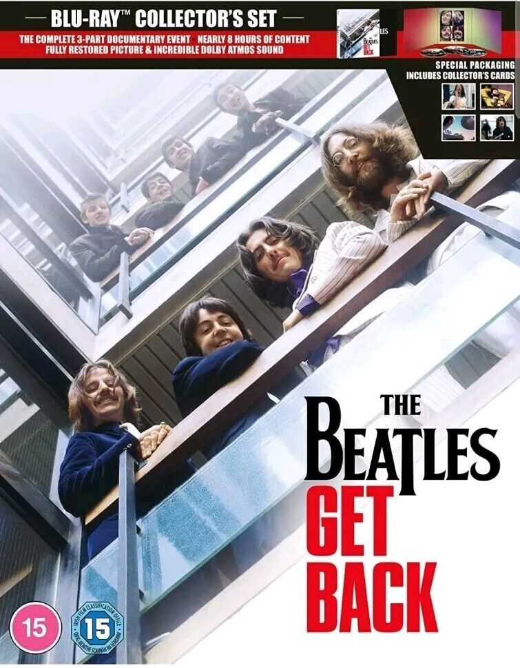 THE BEATLES: GET BACK [Blu-ray] Collector's Edition Box Set 3-Disc Documentary
