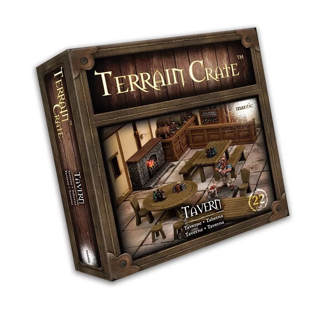 Terrain Crate Tavern - Fantasy Inn Town D&D DND Dungeons & Dragons THG