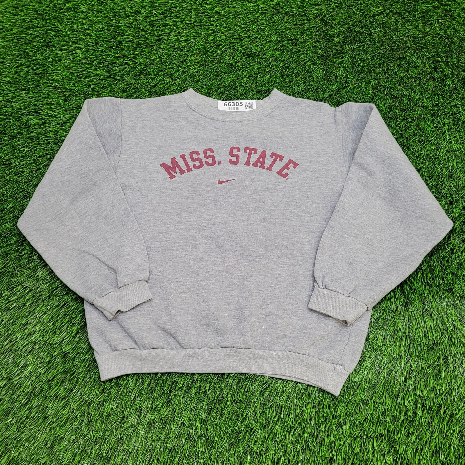 Vintage NIKE Mississippi-State Sweatshirt Womens Large 20x20