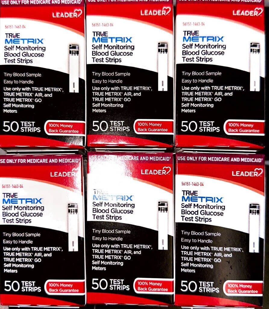 TRUE Metrix Blood Glucose 300 Test Strips  Exp: 6/15/2025