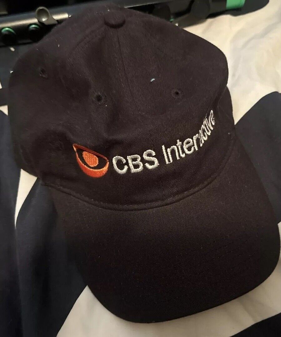 Vintage CBS Interactive embroidered Snapback Cap Hat