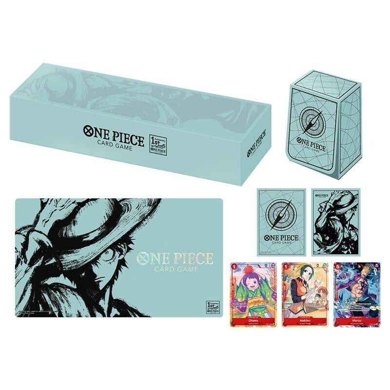 ONE PIECE TCG Japanese 1st Anniversary Set (ENGLISH cards) - READY TO SHIP