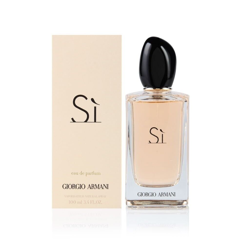 Giorgio Armani SI Eau De Parfums Spray for Women, 3.4 Ounce