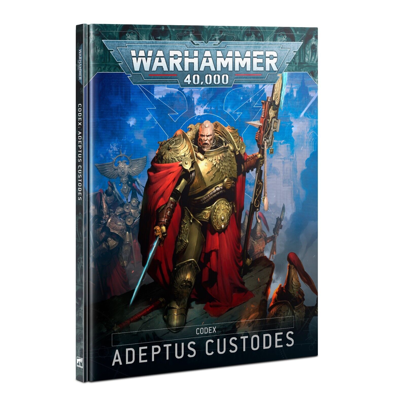 Games Workshop Warhammer 40k Codex: 2024 Updated Adeptus Custodes