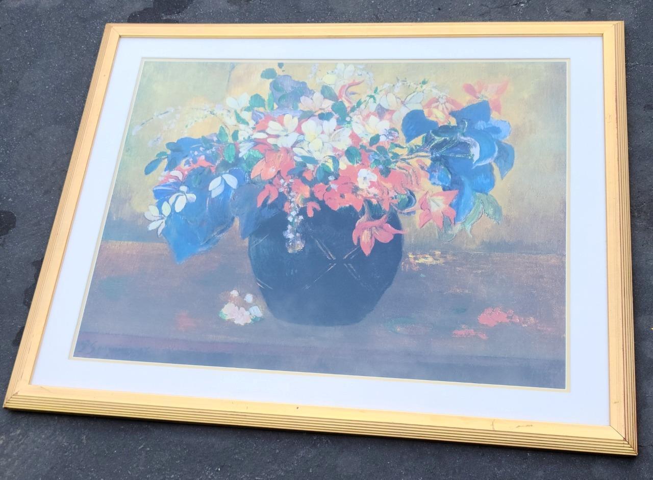Nice Original Oil on Artboard Painting - Framed and Matted – VGC–SIGNED PAINTING