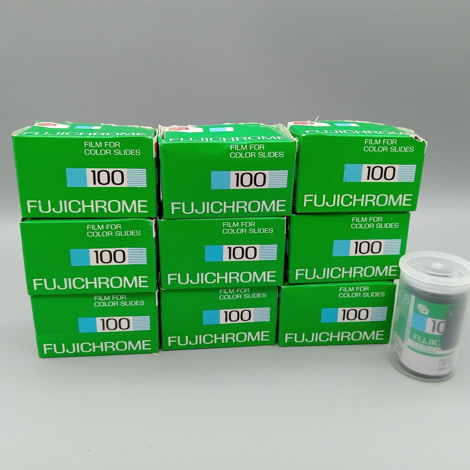 Fuji Fujichrome ISO 100 Color Slide Film RD 135 36 Exp x 10 Rolls  Expired 10/91
