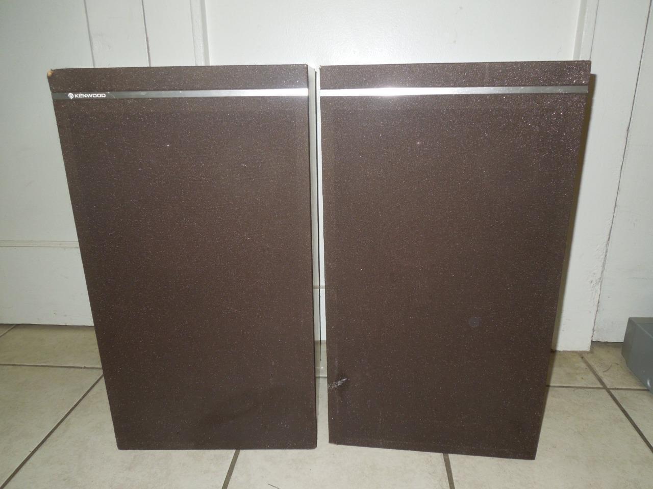 Pair of Vintage Kenwood LS-550 Loudspeakers / Speakers