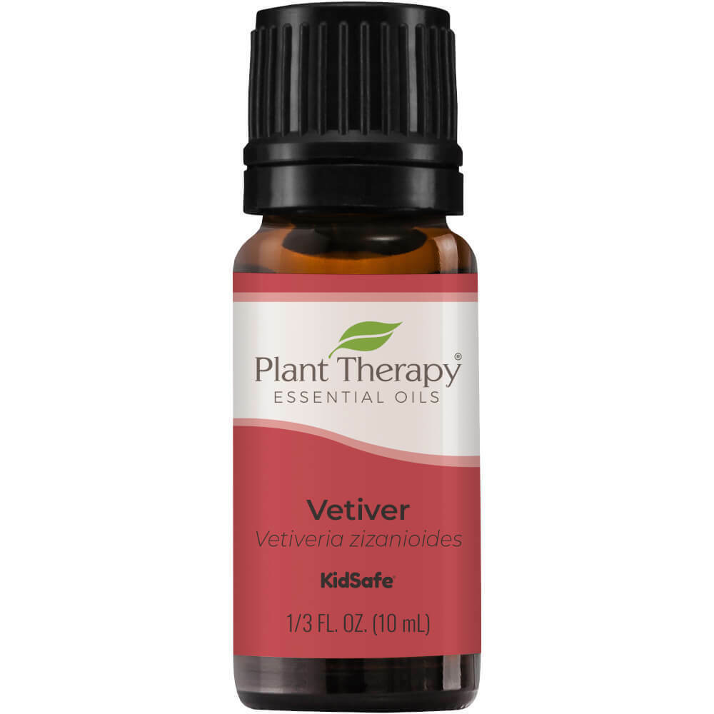 Plant Therapy Vetiver Essential Oil 100% Pure, Undiluted, Natural Aromatherapy