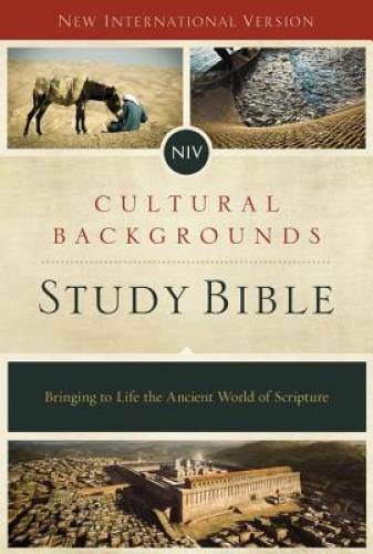 NIV Cultural Backgrounds Study Bible: Bringing to Life the Ancient World  - GOOD