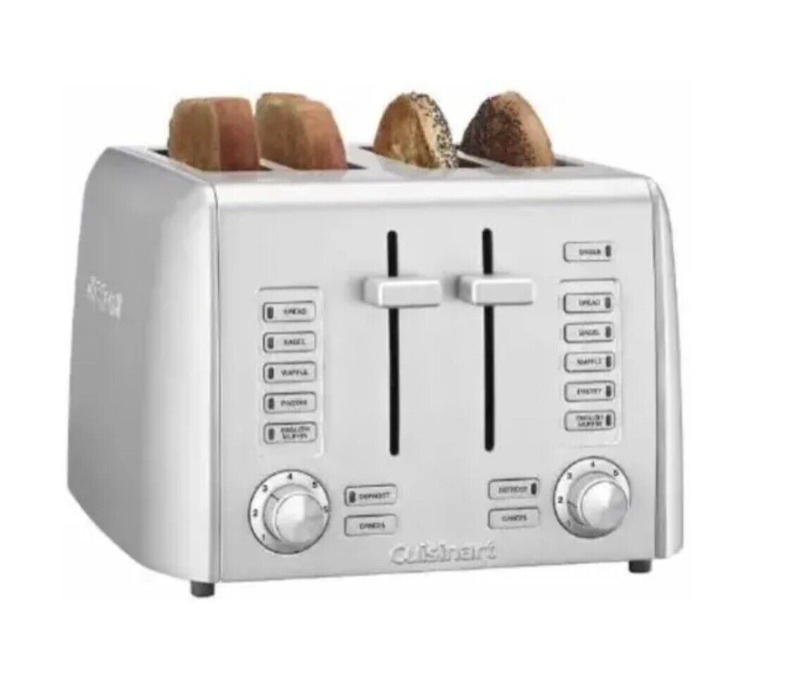 Cuisinart RBT-1350PCFR 4 Slice Metal Toaster -