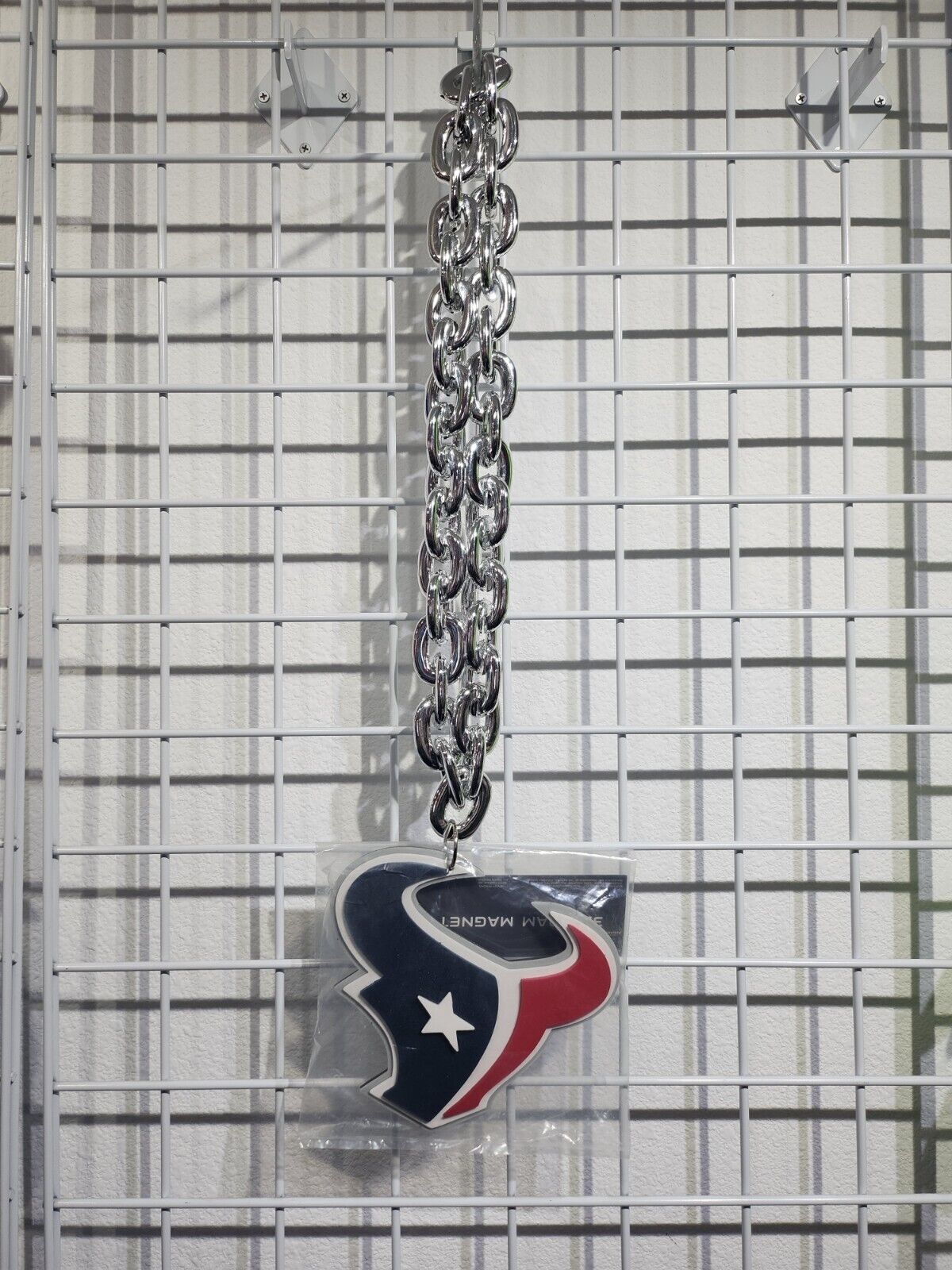 Houston Texans NFL Fan Chain Necklace Foam Made in USA 4 Colors