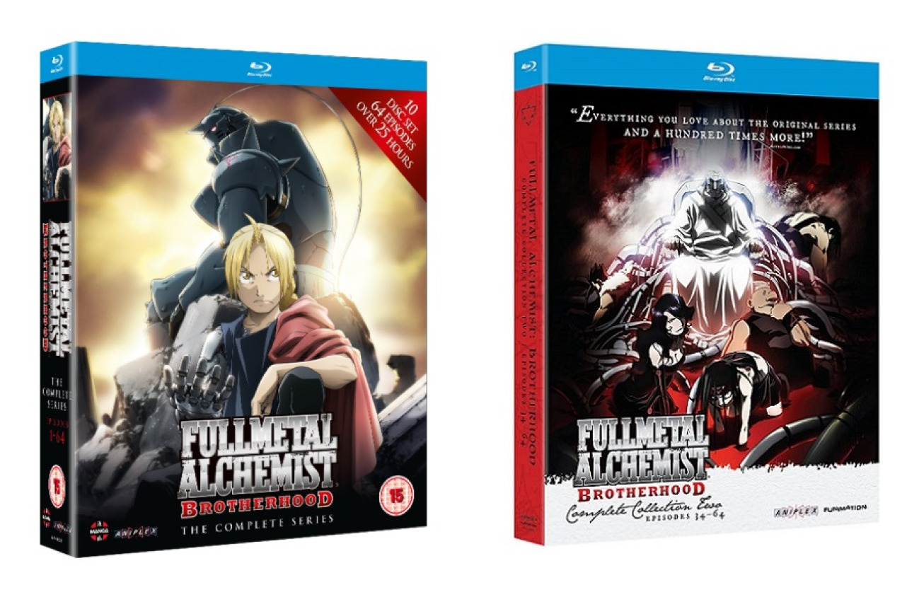 Fullmetal Alchemist: Brotherhood_Complete Series 1 & 2 [BLU-RAY] US region 1