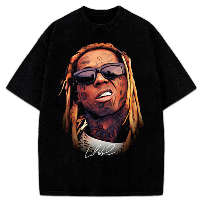 Lil Wayne T-Shirt Weezy F Baby Dwayne Carter Tha Carter Lil Tunechi Graphic Tee