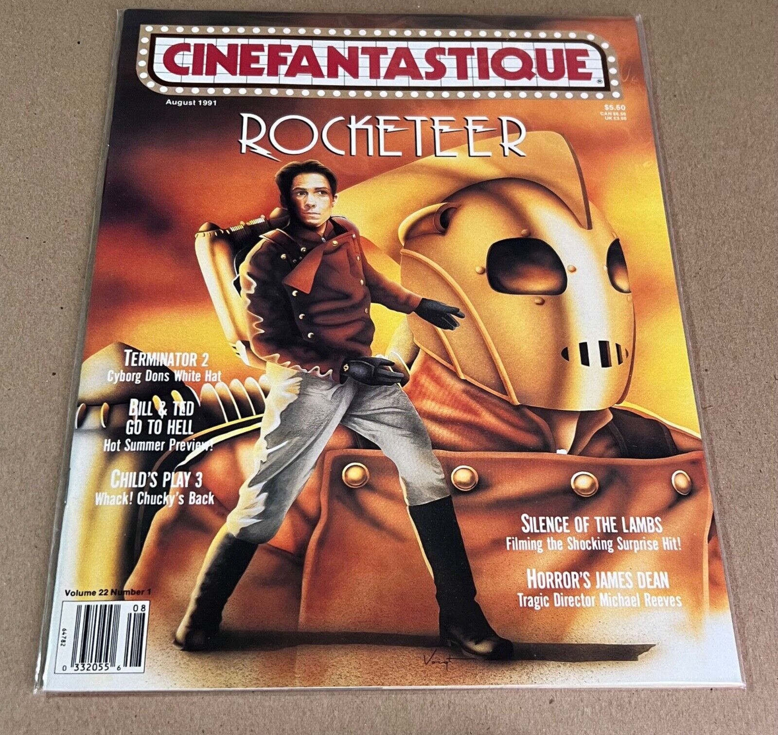 Cinefantastique Magazine / Vol 22 No 1 - The Rocketeer - NEW MINT UNREAD