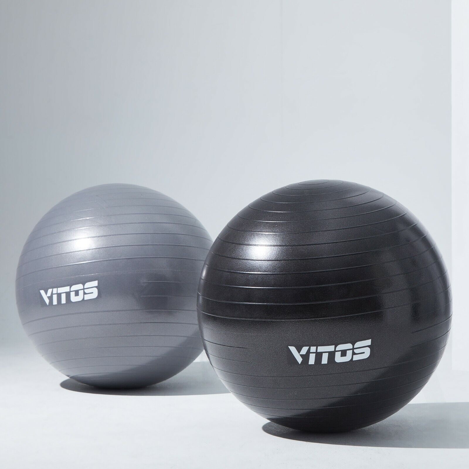 Vitos Fitness Anti Burst Stability Ball Non Slip Supports 2200LB Birth Workout