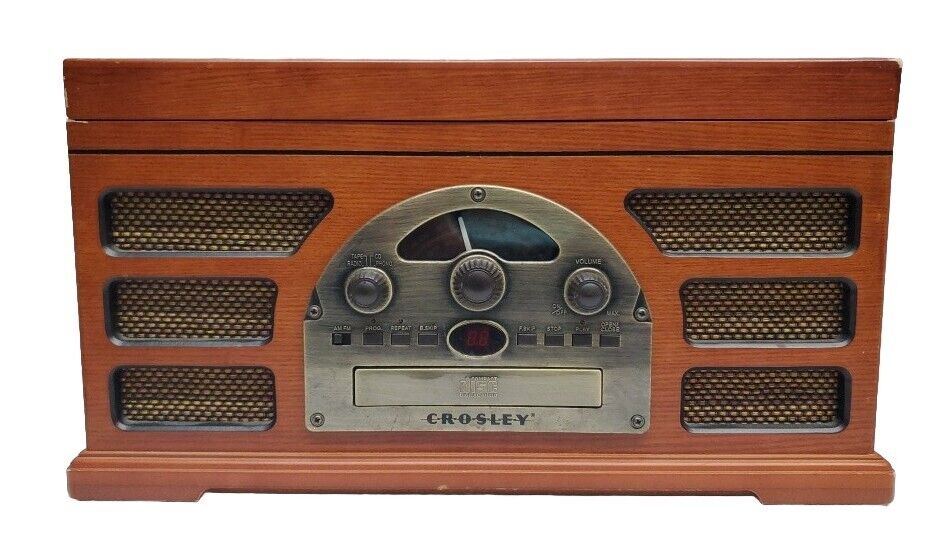 Crosley 5-in-1 Rochester Record Player Radio Tape CD Model CR66 Stereo