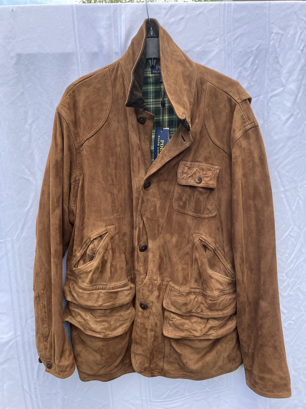 Iconic & Rare Ralph Lauren Suede Hunting Style Jacket XXL (NWT)