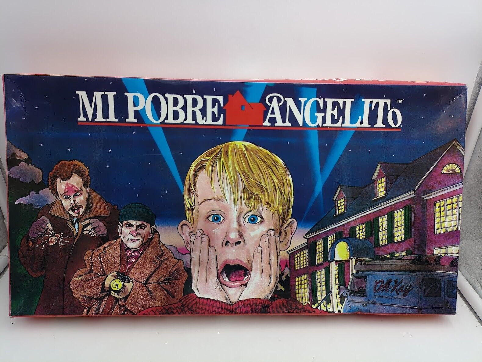 Mi Pobre Angelito Culkin Home Alone board game 90\'s Argentina version by Rainbow