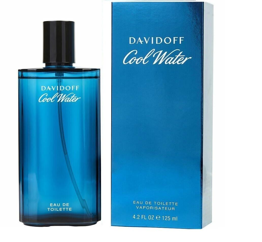 Cool Water by Davidoff 4.2 oz Eau De Toilette Cologne Spray Men\'s New In Box
