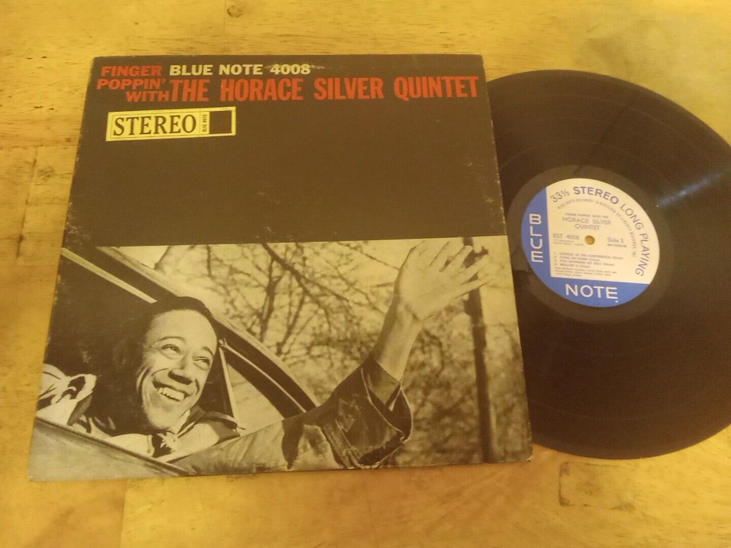 Horace Silver - Finger Poppin’  Stereo Blue Note  RVG 1962 Liberty( VG++)
